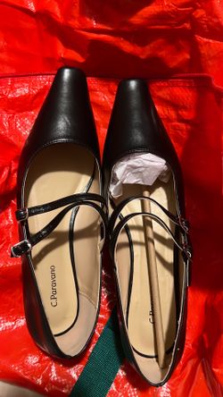 C. Paravano Mary Jane Flats