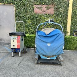 12/18k HMI Fresnel Sunray head with Mole Richardson 12/18k Ballast - Blue