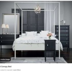 Ikea Edland Canopy Bed Frame 