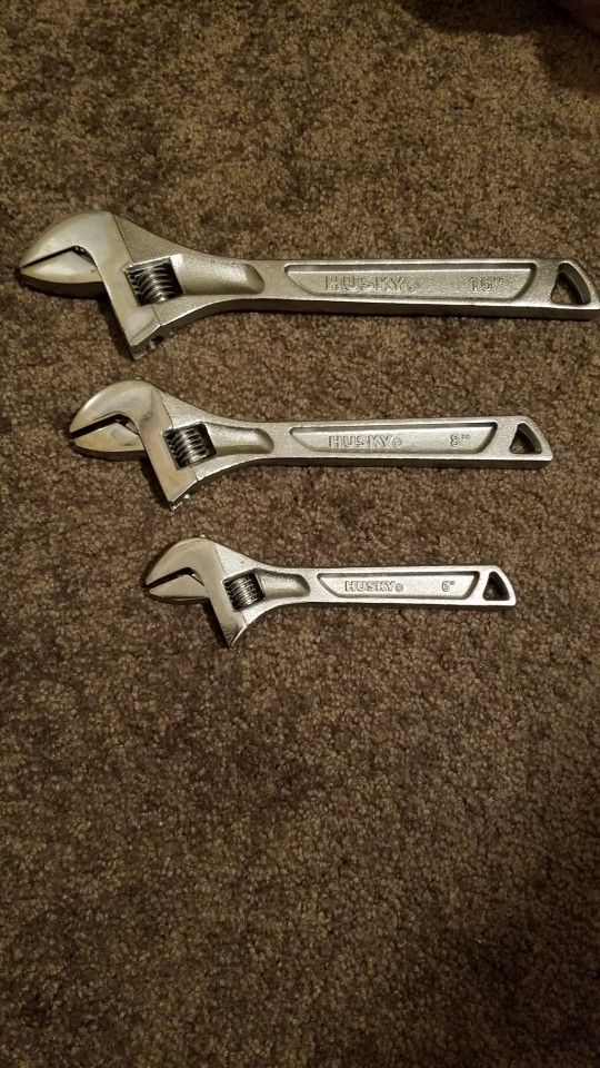 Husky Adjustable Wrenches