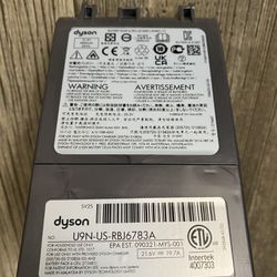 Dyson vacuum battery