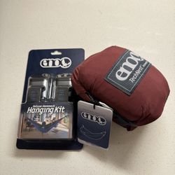 Brand New Hammock And Hanging Kit 