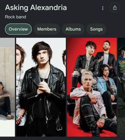 i have 2 tikets for asking alexandria