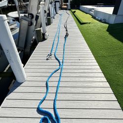 Tender Tow Rope!   Use To Pull 35 Foot Center Console.   