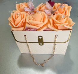 hermoso areglo de flores eternas