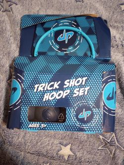 Trick Shot Hoop Set Game