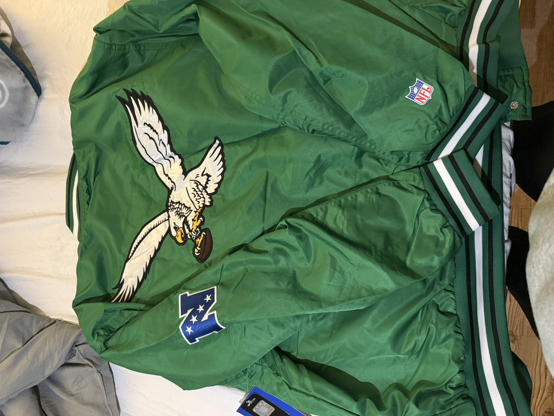 Philadelphia Eagles Kelly Green Bomber Jackets 60$  Original Tag 135$