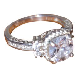 925 Silver & Cubic Zirconia Rings & Bracelets 