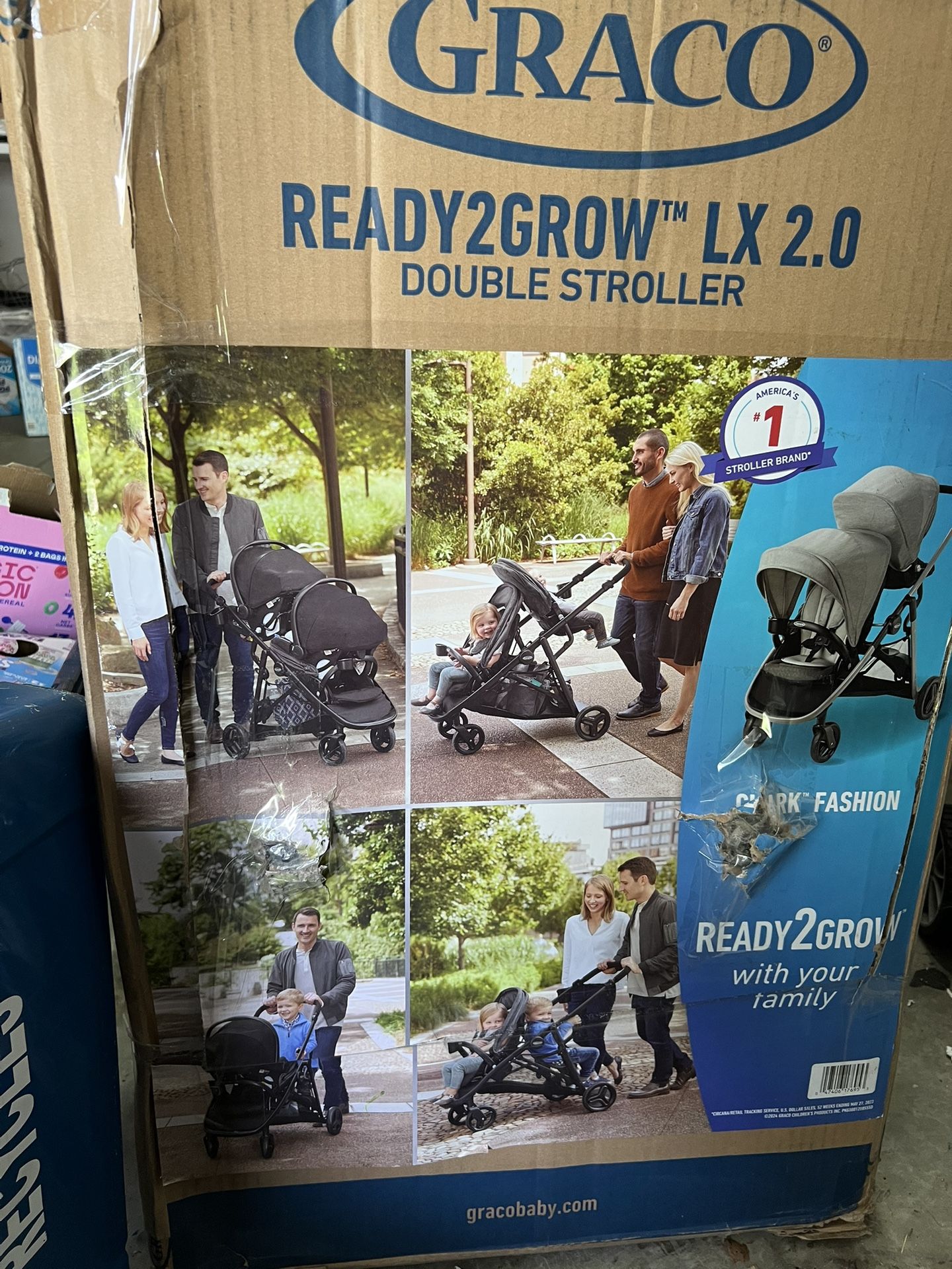 Double stroller-ready2grow Chicco