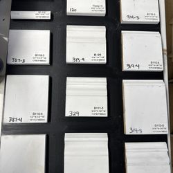 Baseboards In Stock 3inch .55LNFT, 4inch .65LNFT And 5 Inch .75LNFT