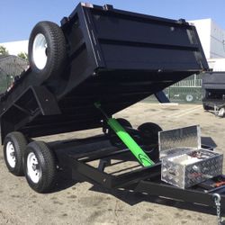 8x10x2 DUMP TRAILER