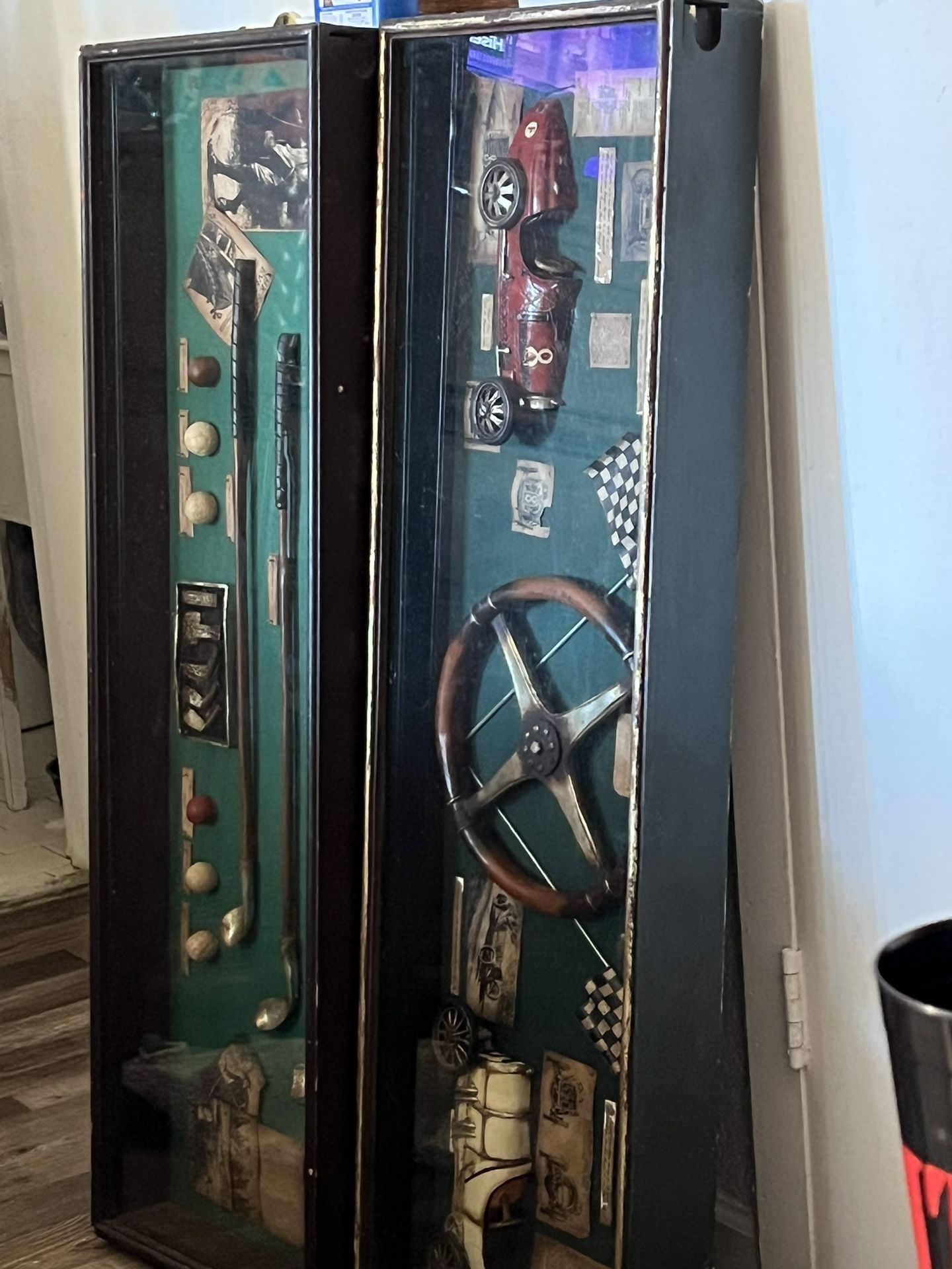 Large , Heavy Shadow Boxes