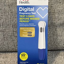 Brand New CVS Health 2 Pack Digital Pregnancy Test 