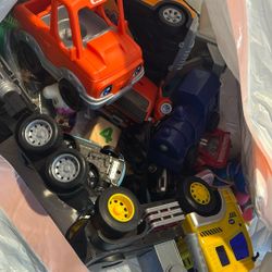 Bag Of Toys, Cars, Trucks 