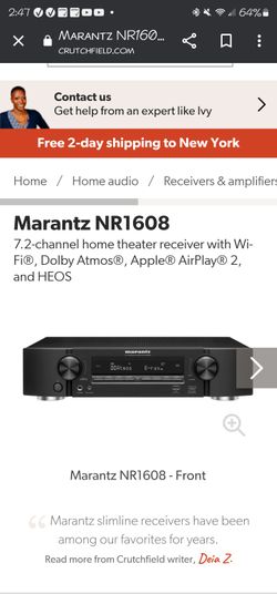 Marantz NR1608 Reciever for Sale in West Babylon, NY - OfferUp