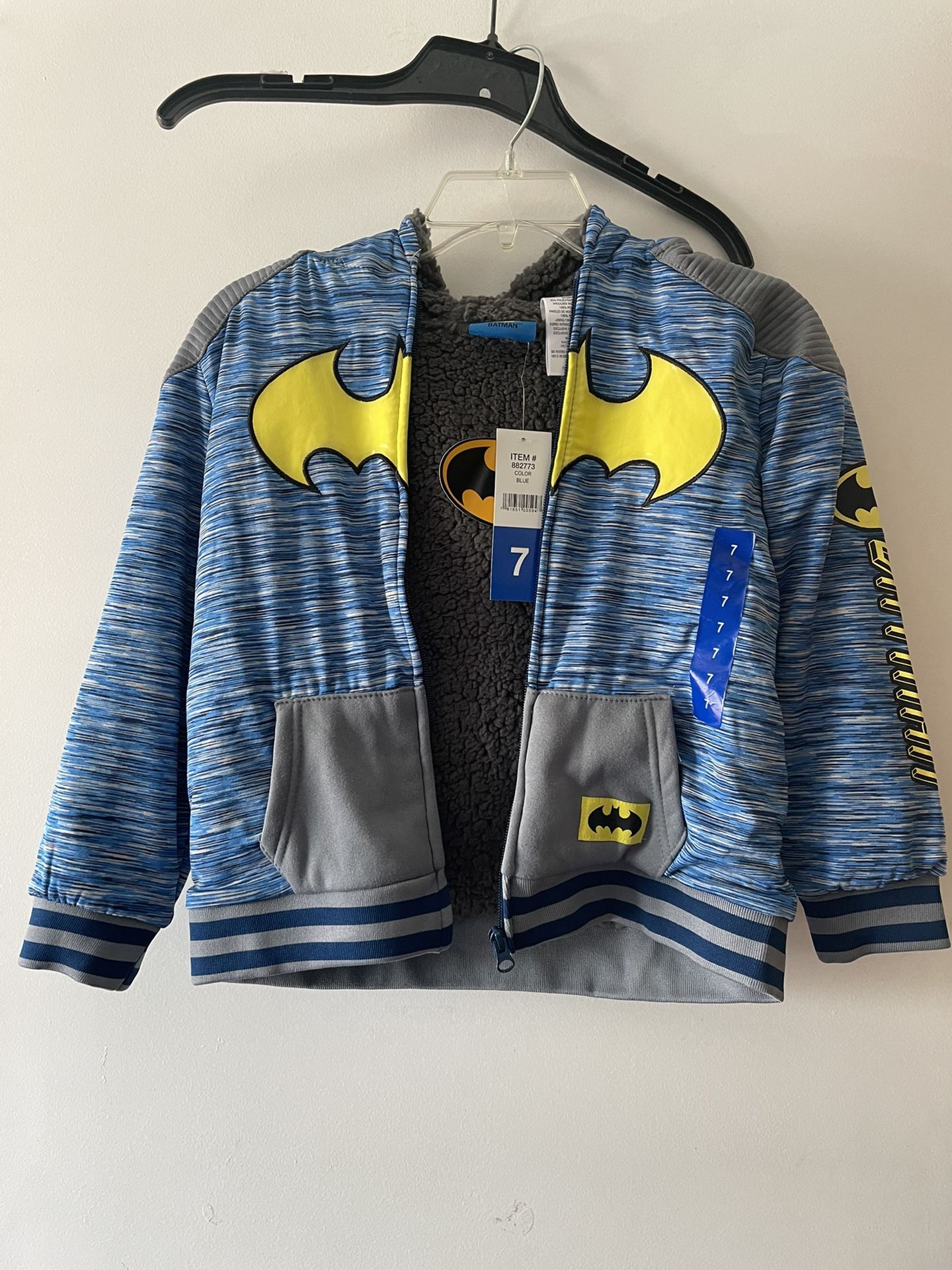 New Batman Sweater $8  / Size : 7 Kids