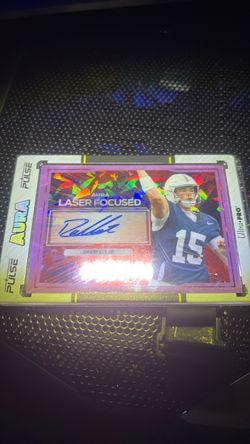 Have this aura pulse 25/29 laser focused  drew allar letting it go for $125