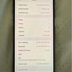 iPhone 15 Pro Max 256 Gb Unlocked 