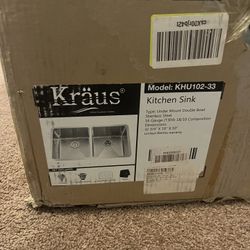 Kraus KHU102-33 Undermount Sink