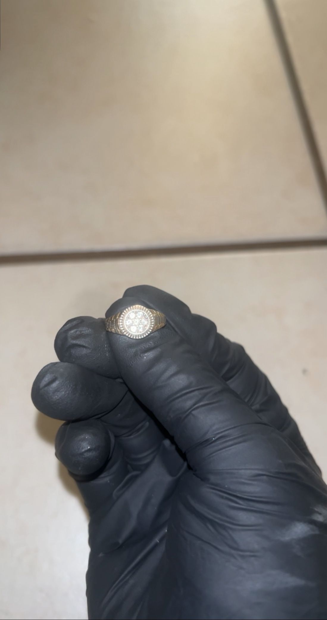 Gold Pinky Ring 14k