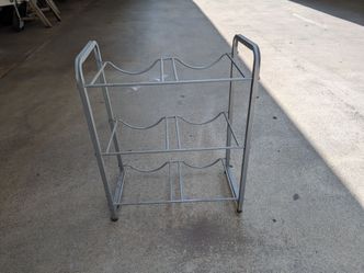 3-Tier 5-Gallon Water Bottle Rack - Holds 6 Jugs