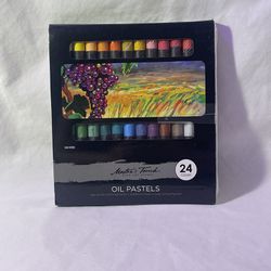 Masters Touch Premium Soft Oil Pastels 24 Colors! BRAND NEW!