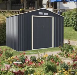 New 8x6 Metal Storage shed, Plus Assembly and delivery