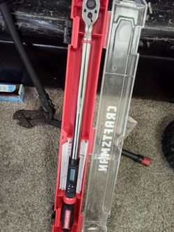 Craftsman Digital Torque Wrench 1/2 in. Drive, model number CMMT98436