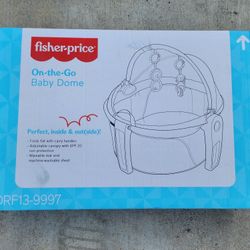 Fisher Price Baby Dome On The Go Portable Bassinet 