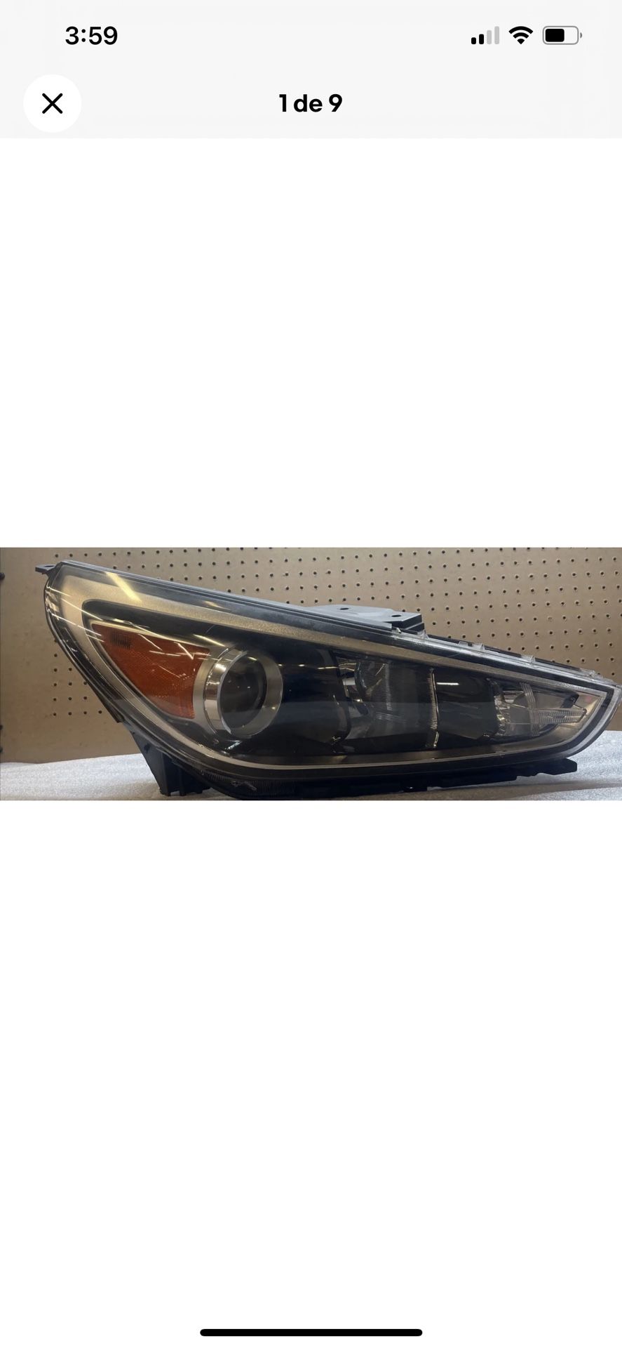 Headlight Assembly-Regular TYC 20-16333-00 fits 18-20 Hyundai Elantra GT