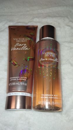 Victoria's Secret Bare Vanilla Candied Lotion & Body Spray 