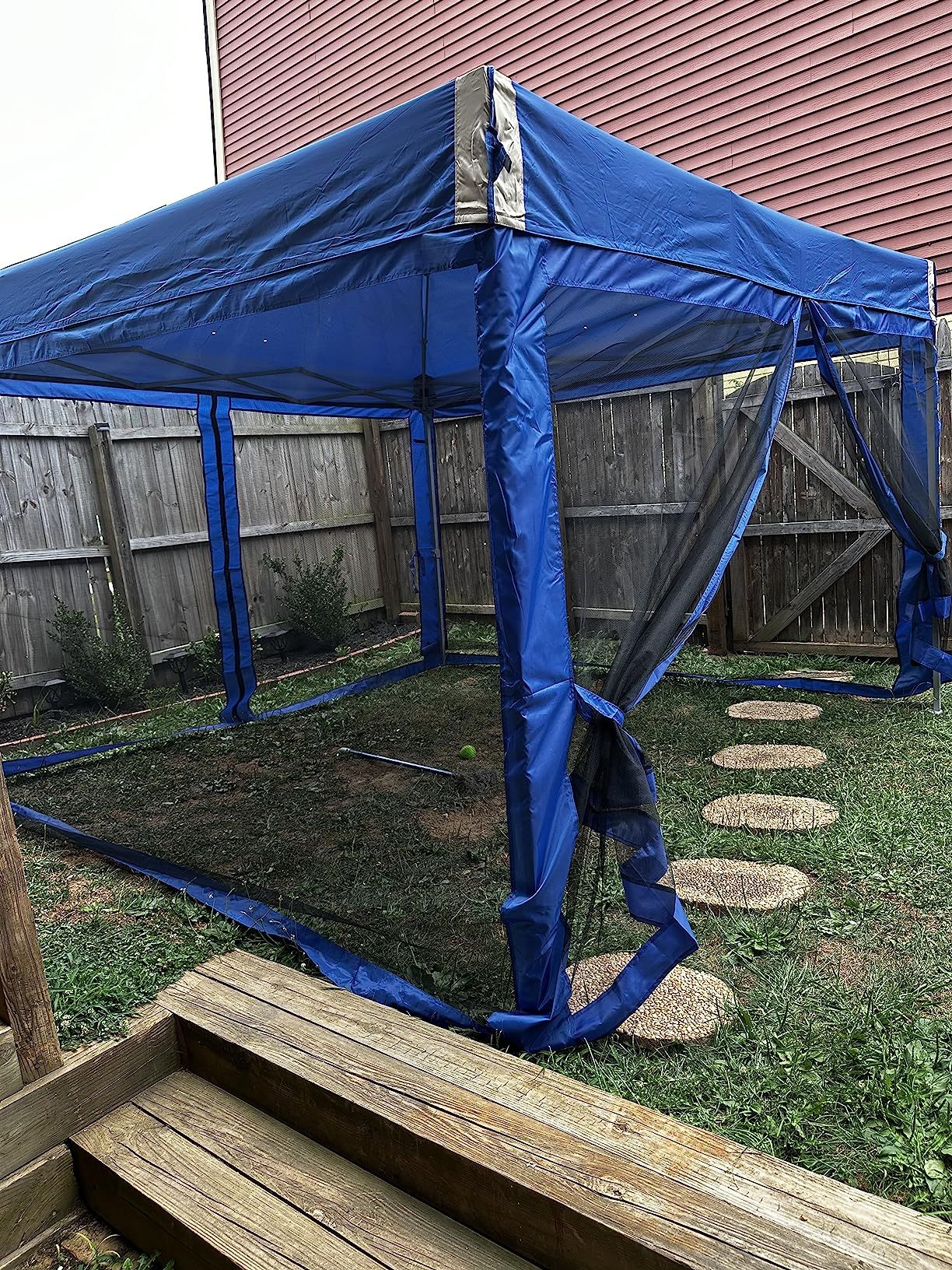 10x10 FT Pop-Up Canopy Tent with Roller Bag - Portable Instant Shade, Sturdy Iron Frame, Water-Resistant 210D Oxford Fabric, UV Protection, Easy Assem
