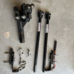 Fastway e2 Weight Distribution w/ 2-Point Sway Control Hitch - Trunnion - 4,500 lbs GTW, 450 lbs TW