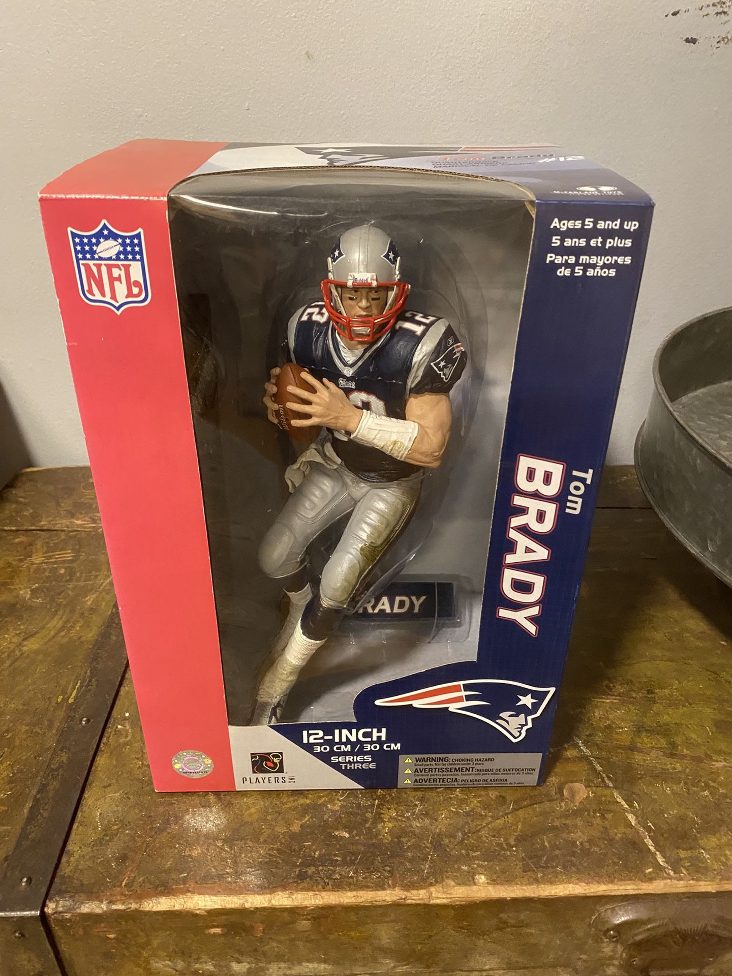 Tom Brady 12" Tall Mcfarlane Figure