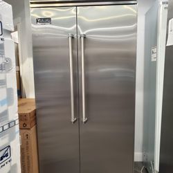 Viking 42 Inch Counter Depth Built-In Side by Side Refrigerator 