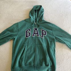 Green GAP Hoodie (L)
