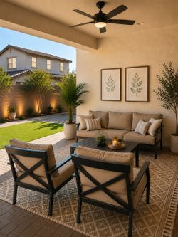 Sunbrella patio set