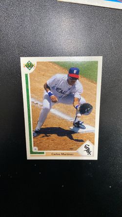 Topps Upper deck 1991 Carlos Martinez