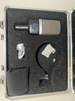 Studio mic and interface