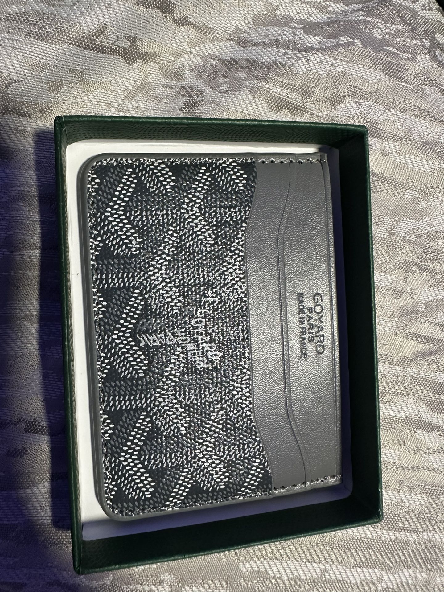 Goyard wallet card holder. In Different Colors