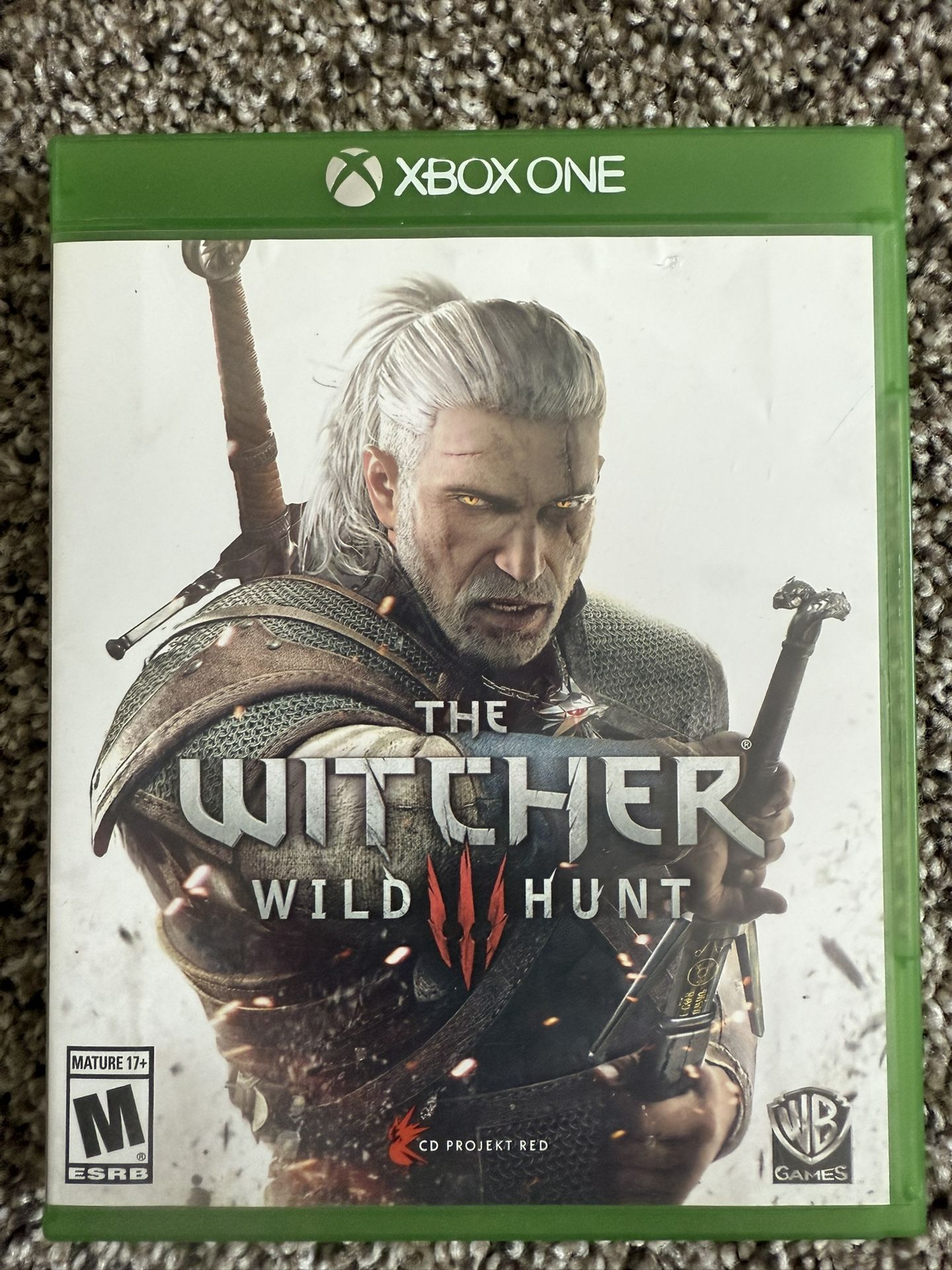 Witcher 3 III Wild Hunt Microsoft Xbox One Game