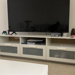 White Tv Stand 