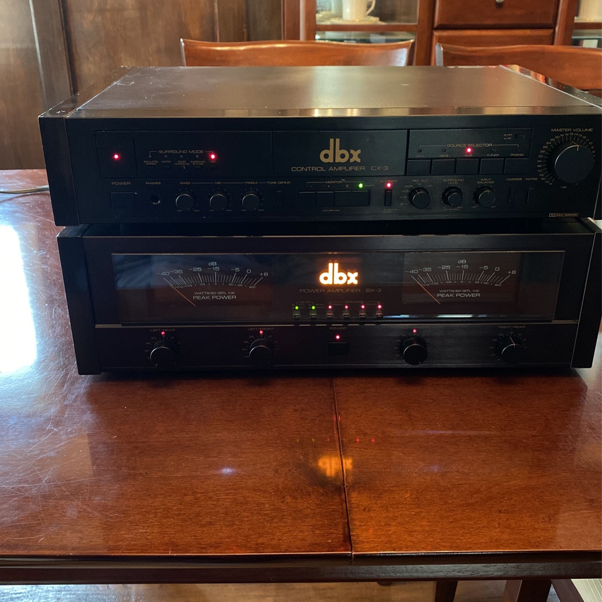 Dbx BX-3 &CX-3 Amp And Preamp
