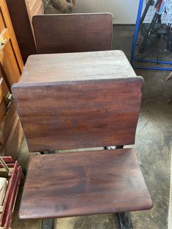 Double Seated School Desk