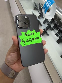 iPhone 15 pro 128gb T-Mobile metro PCs