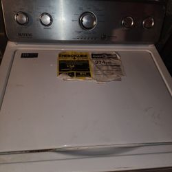 May tag Washer In Good Condition All Connections Still With It