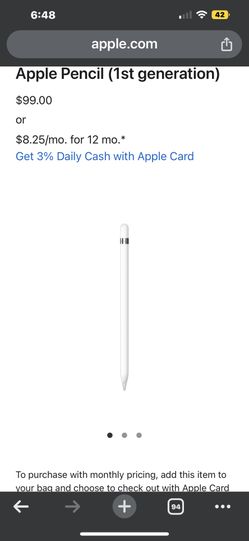 Apple Pencil 1