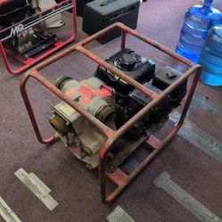 Multiquip QP-3TH 3” Gas Powered Water Pump – Honda GX240 – Runs Perfect