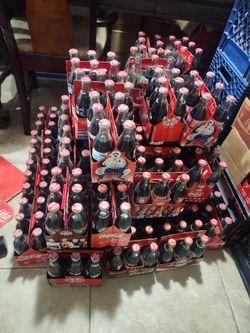 Old coke bottles