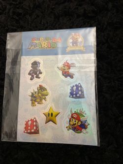 Mario Allstars stickers